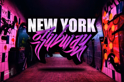 Wall Hunters | Graffiti Tag Fonts UP Free Download