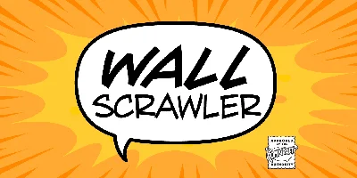 Wall Scrawler Font