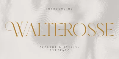 Walterosse Font