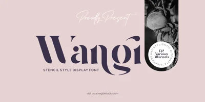 Wangi Font