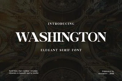 Washington Display Serif Font