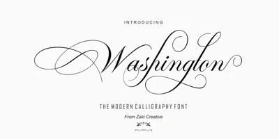 Washington Lumut Font