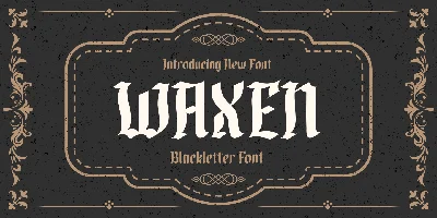 Waxen Font