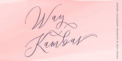 Way Kambas Font