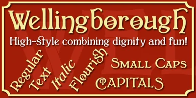 Wellingborough Font