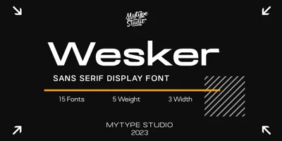 Wesker Font
