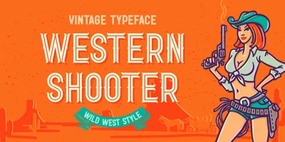 Western Shooter Font