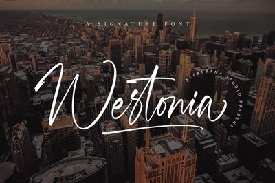 Westonia - Signature Font Free Download