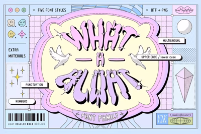 What-a-bloat | Font Family Free Download