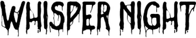 Whisper Night Font