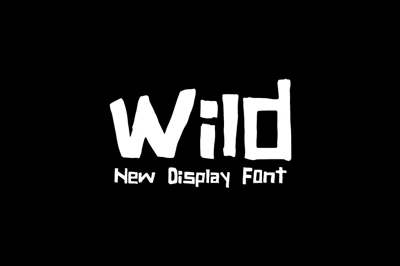 Wild — Block Font