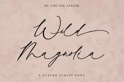 Wild Magnolia Luxury Script Font Free Download
