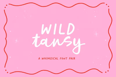 Wild Tansy Font Duo Free Download