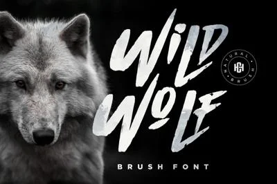 Wild Wolf - Brush Font