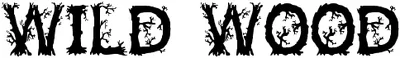 Wild Wood Font