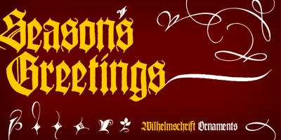 Wilhelmschrift Font