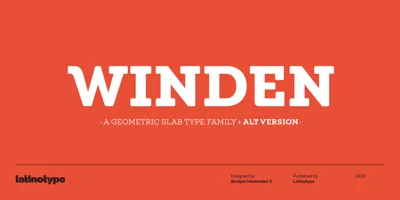 Winden Font