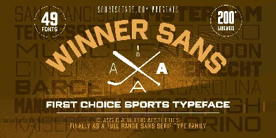 Winner Sans Font