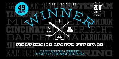 Winner Font