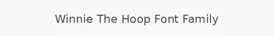 Winnie The Hoop Font Family