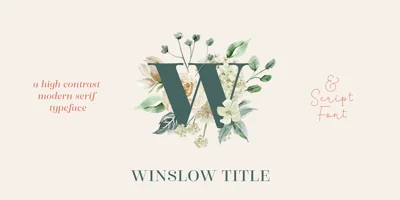 Winslow Title Font