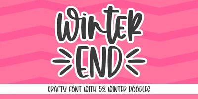 Winter End Font