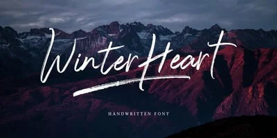 Winter Heart Font