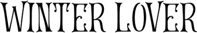 Winter Lover 2 Font