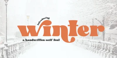 Winter Font