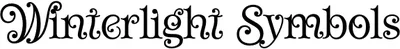 Winterlight Symbols Font