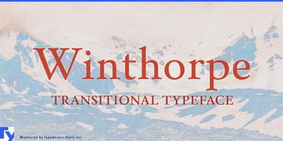 Winthorpe Font