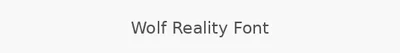 Wolf Reality Font