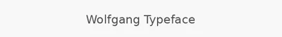 Wolfgang Typeface