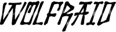 Wolfraid Font