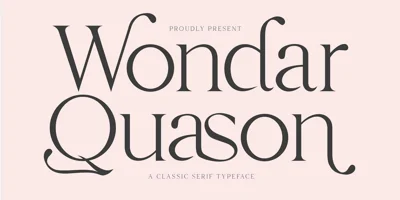 Wondar Quason Font