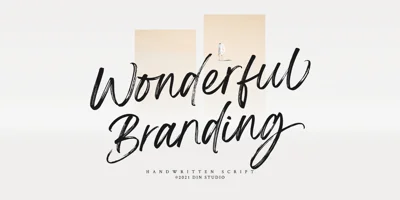 Wonderful Branding Font
