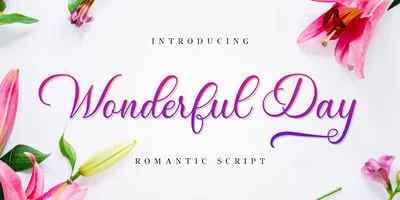 Wonderful Day Font