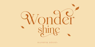 Wondershine Font