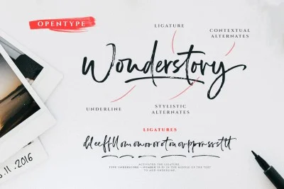 Wonderstory Font