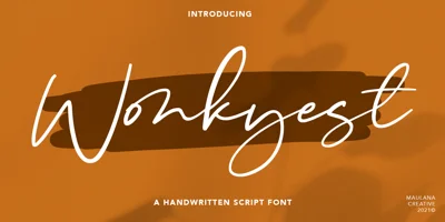 Wonkyest Font