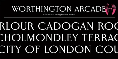 Worthington Arcade Font