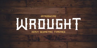 Wrought Font