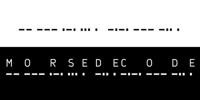 XIntnl Morse Code Font