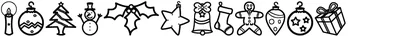 Xmasbats St Font