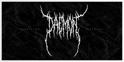 XXII Daemon Font