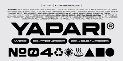Yapari Font