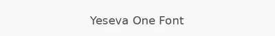 Yeseva One Font