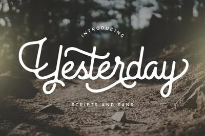 Yesterday Typeface