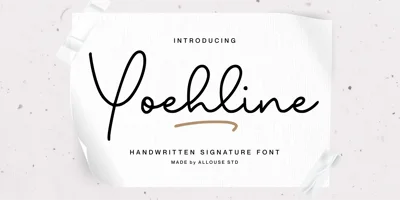 Yoehline Font