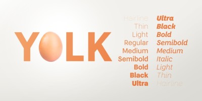 Yolk Font